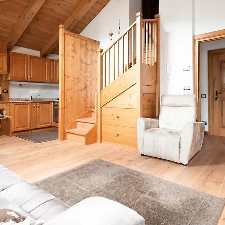 Mansarda 4 Posti Letto In A Borca Di Cadore Apartment Villanova (Belluno)